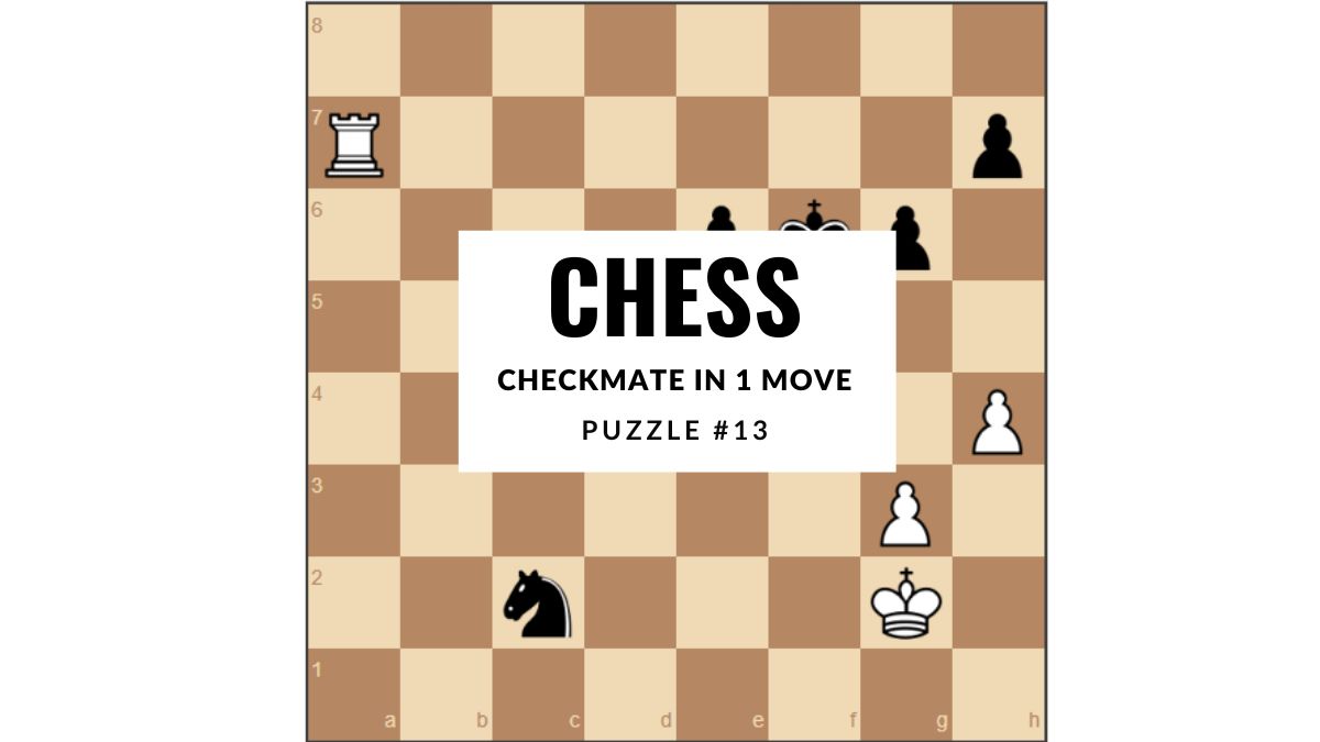 Chess Game With Answers, 1 Move Checkmate Puzzles