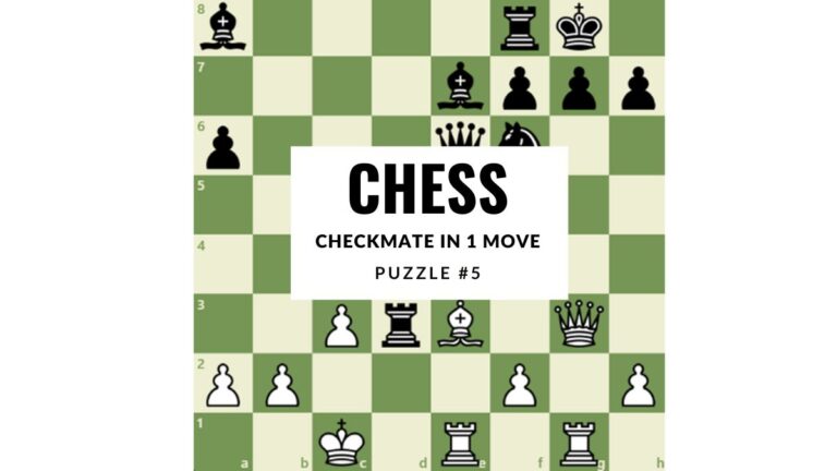 Chess Puzzles With Answers, 1 Move Checkmate Puzzles