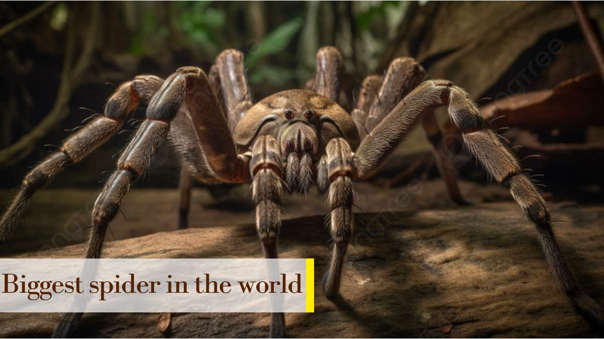 Which is the biggest spider in the world?