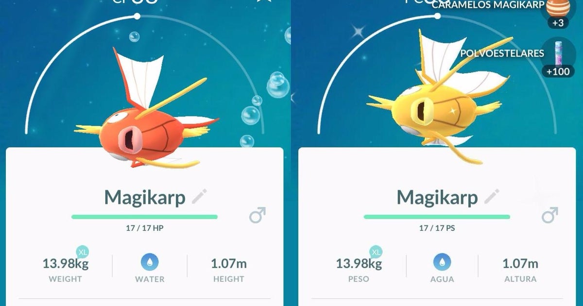 Pokémon Go Shinies - how to catch Shiny Magikarp, Red Gyarados, and what we know about other Shiny Pokémon