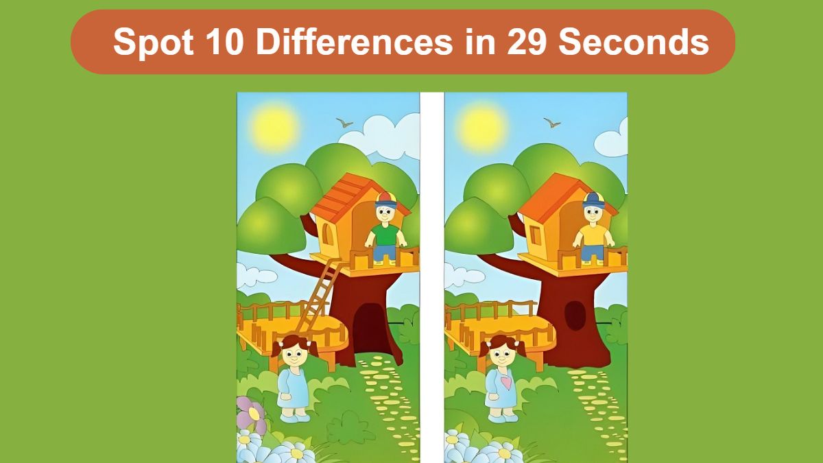 Spot 10 Differences in 29 Seconds
