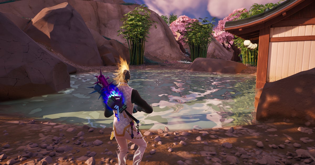 All hot spring locations in Fortnite