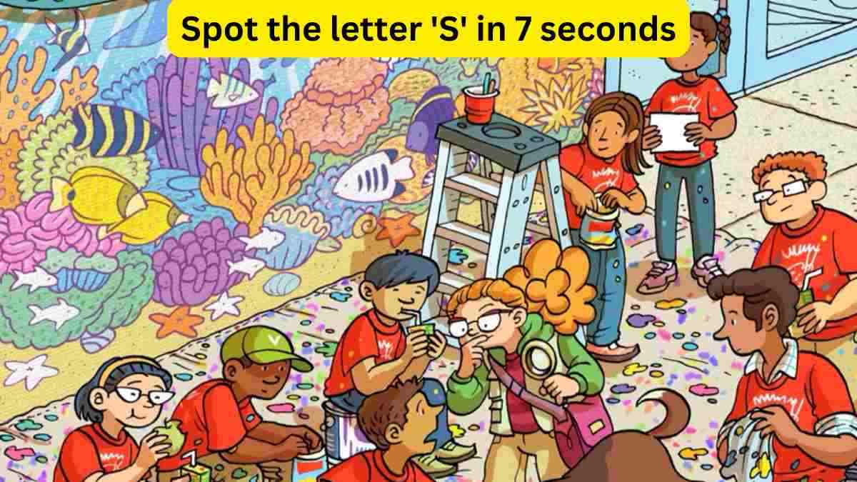 Brain Teaser- Spot the letter S within 7 seconds