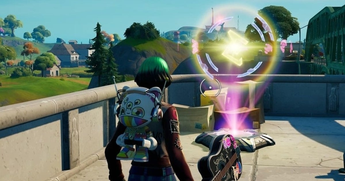 Fortnite - Use an Alien Hologram Pad at Weeping Woods or the Green Steel Bridge explained
