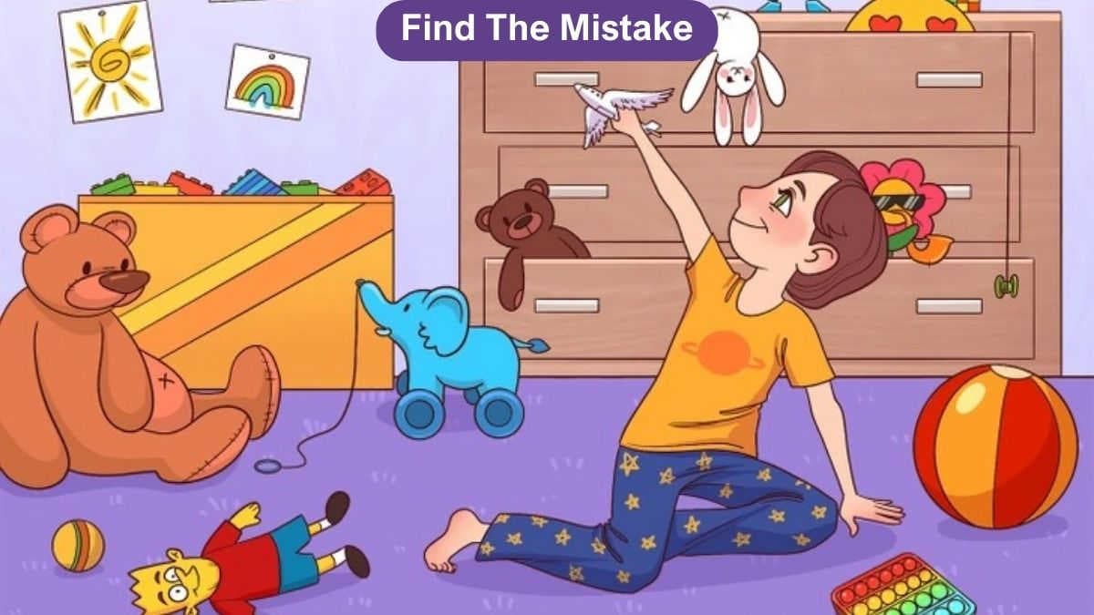 Mind-Blowing Brain Teaser: You have the eyeFind the mistake in the picture in 6 seconds