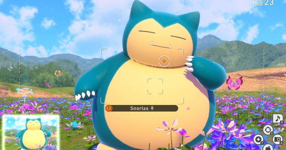 New Pokémon Snap - Snorlax's location: How to take a four star Snorlax photo and complete the Snorlax Dash request explained