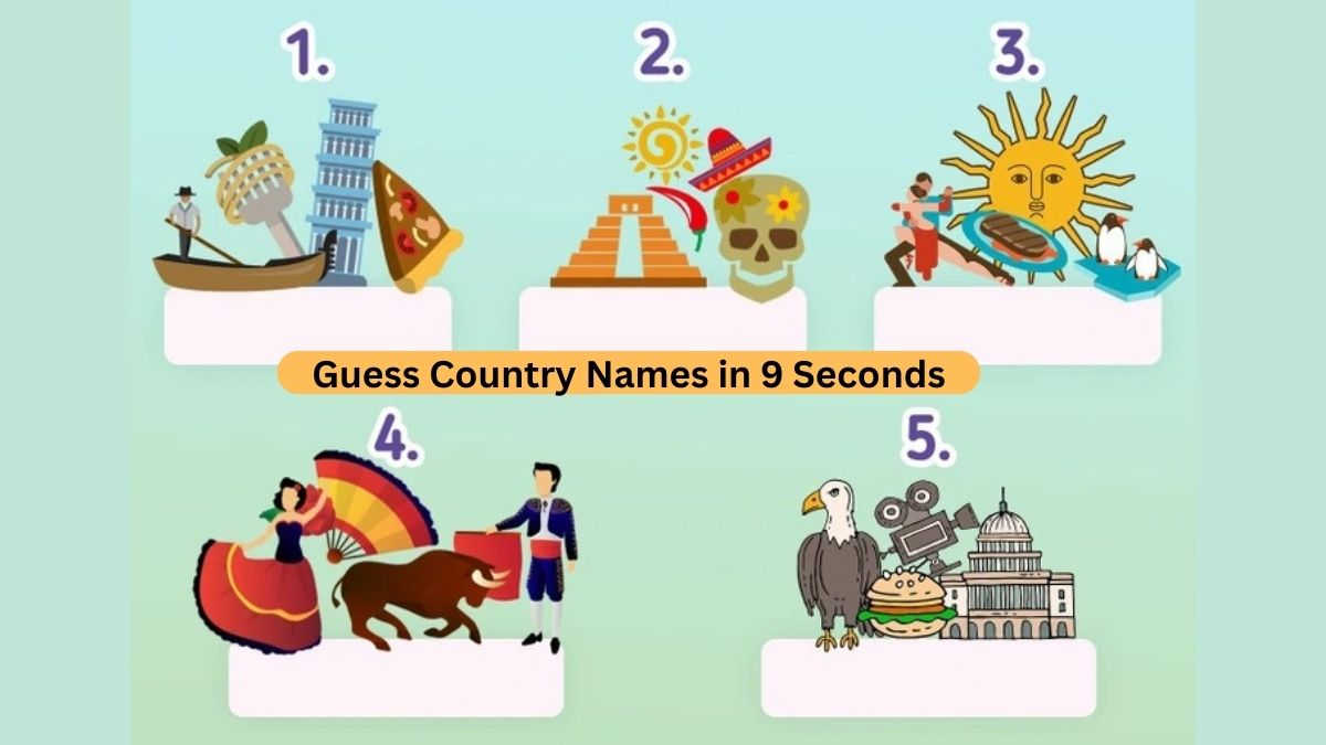 Guess country names in 9 seconds