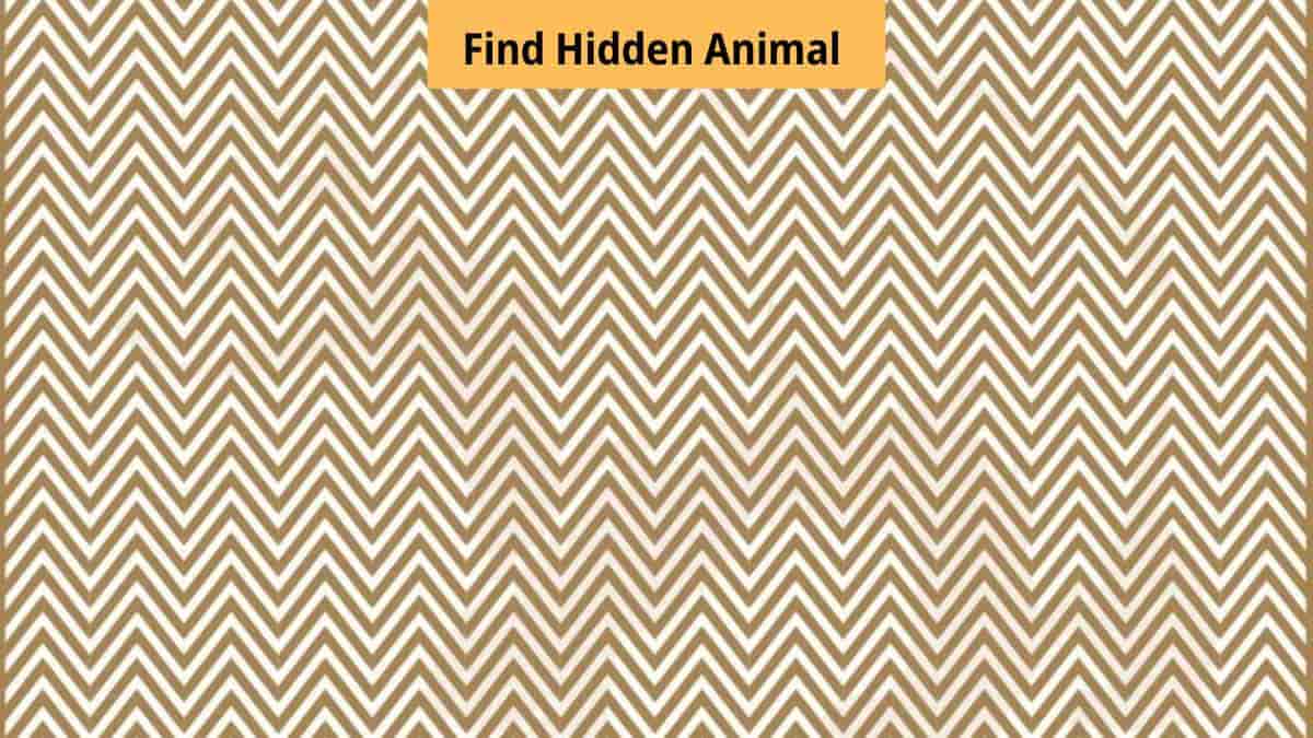 Optical Illusion Vision Test: Find the Hidden Animal in 5 Seconds