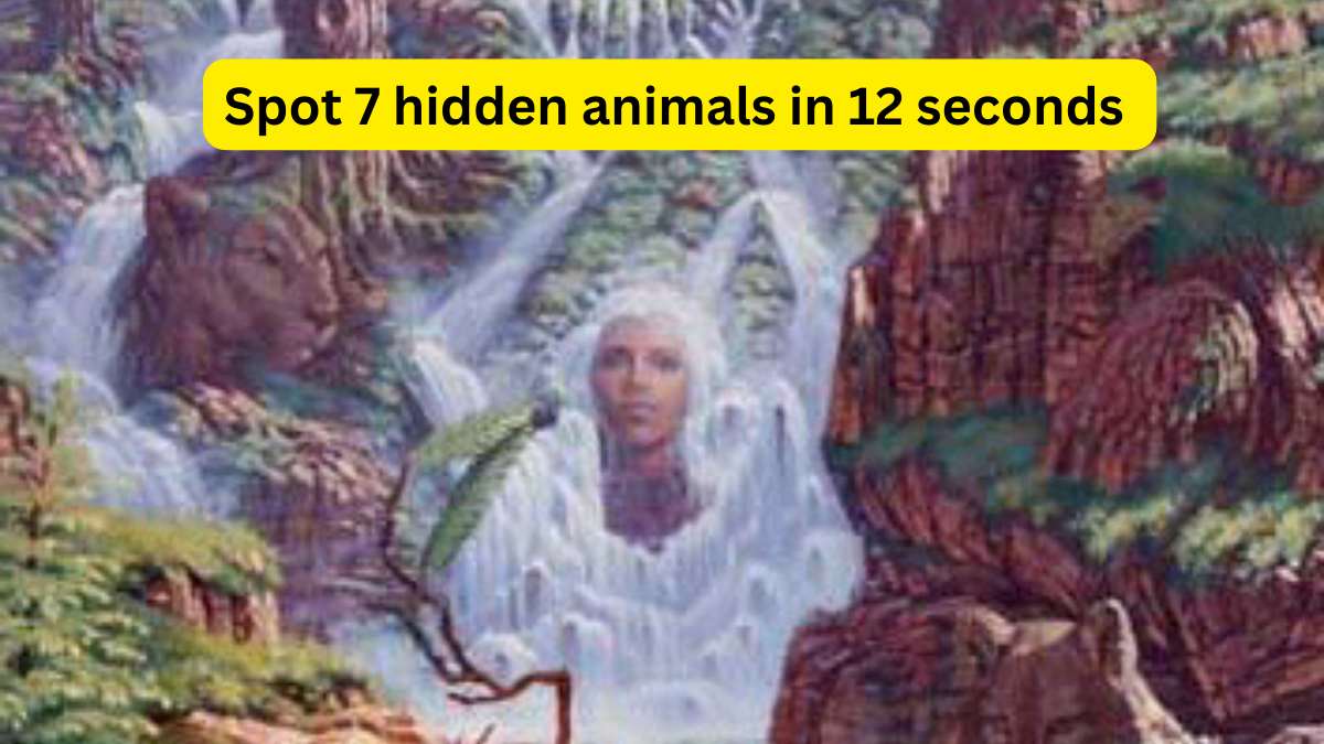 Optical Illusion- Spot 7 hidden animals in this 1940s painting in 12 seconds!