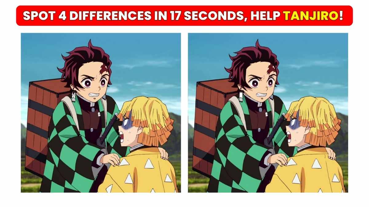 Spot 4 Differences In 17 Seconds In This Demon Slayer Picture