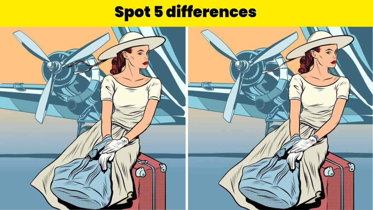 Spot the difference- Spot 5 differences in 20 seconds