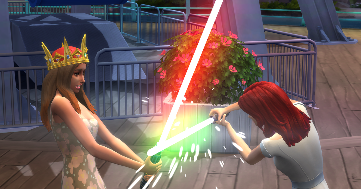 The Sims 4 lightsabers, from how to get parts, hilts and Kyber Crystals, to how to start lightsaber challenges