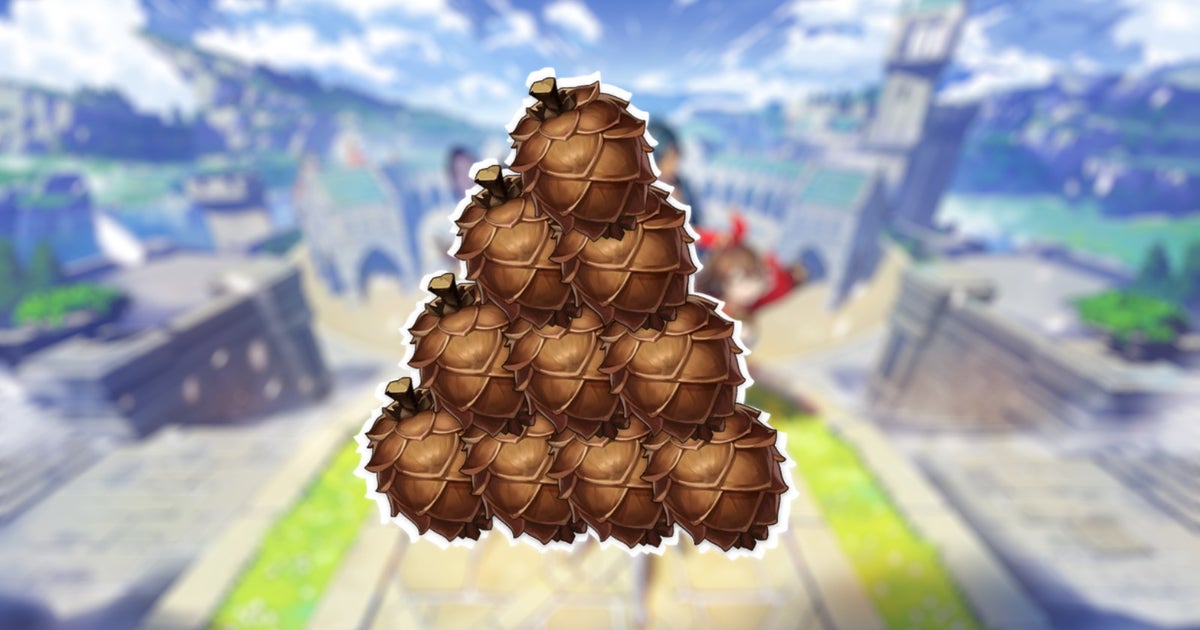 Where to find pinecone locations in Genshin Impact