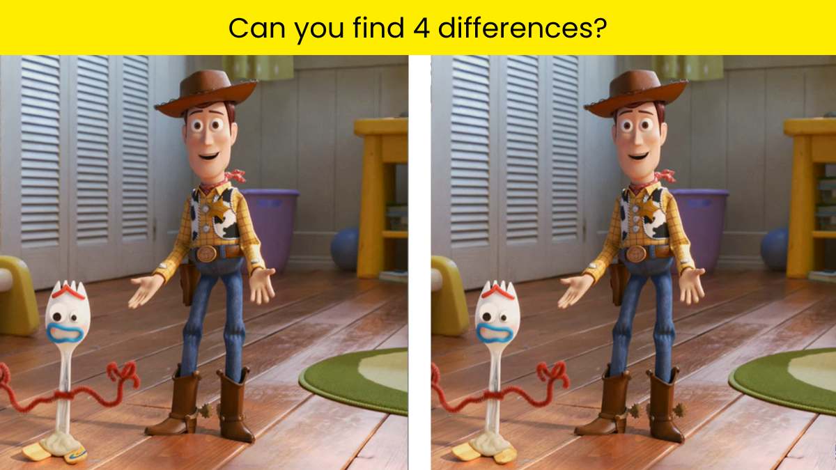 Spot 4 differences in 12 seconds