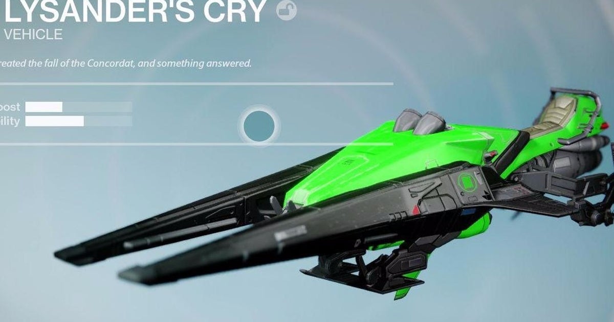 Destiny Lysander's Cry hidden Sparrow location - How to find the For One Who Stood At Bannerfall Ghost