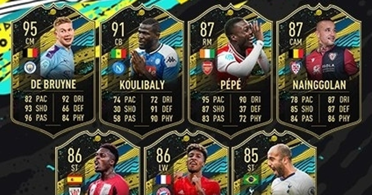 FIFA 20 TOTW Moments 2: all players included in the 2nd Team of the Week Moments from 25th March