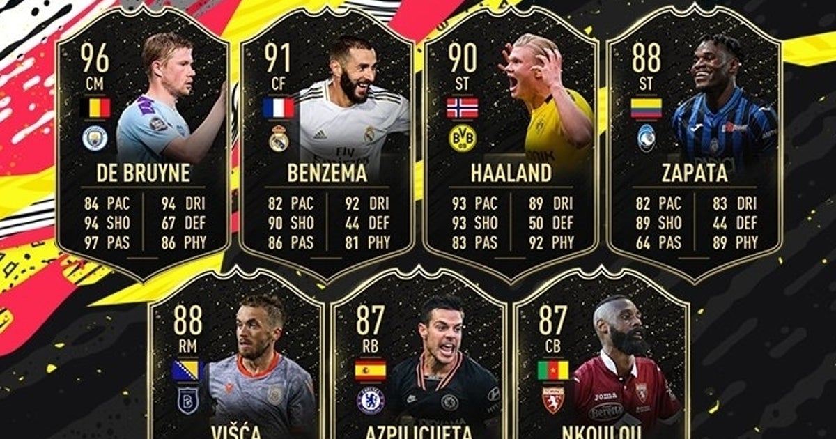 FIFA 20 TOTW: all players included in the Team of the Week from 24th June