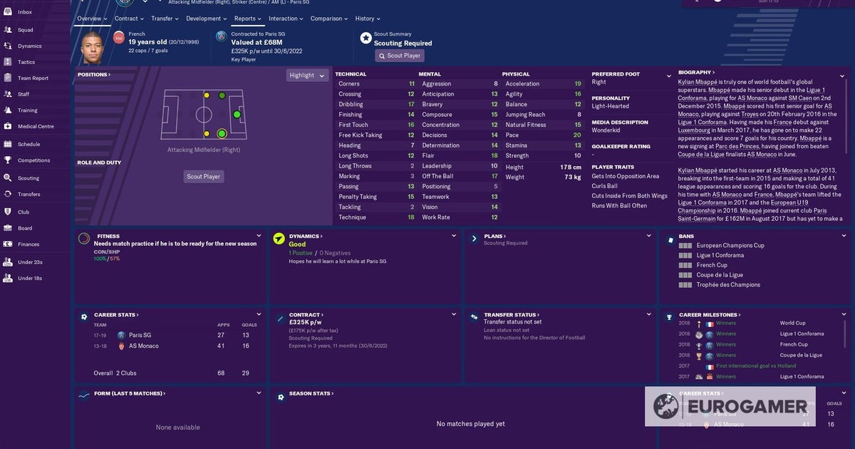 Football Manager 2019 wonderkids list - the best, highest potential young players in FM19