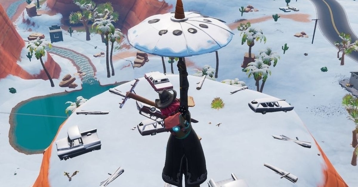 Fortnite Sundial, Oversized Cup of Coffee, Giant Dog Head locations