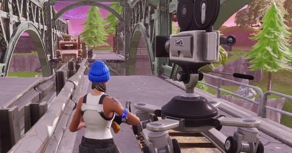 Fortnite camera locations: Where to dance in front of different film camera locations explained