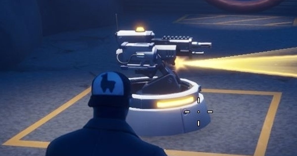 Fortnite sentry cameras and sentry turrets, including locations explained
