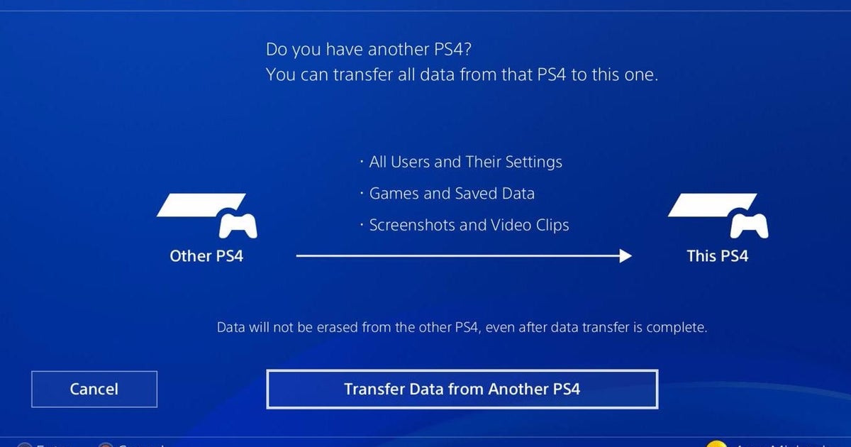How to transfer data from PS4 to PS4 Pro - transferring saves, games, trophies, settings and more explained