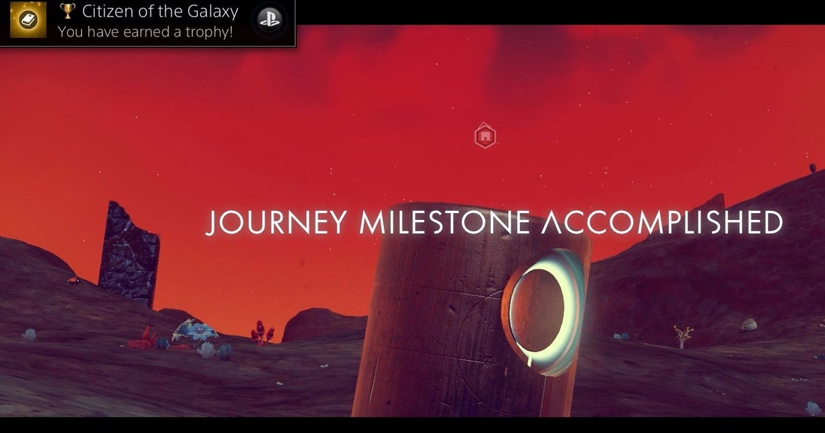 No Man's Sky Journey Milestones list - Milestones and Trophies explained