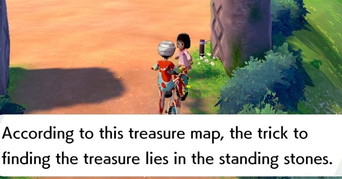 Pokémon Sword and Shield Turffield treasure riddle solution: how to solve the three standing stones puzzle