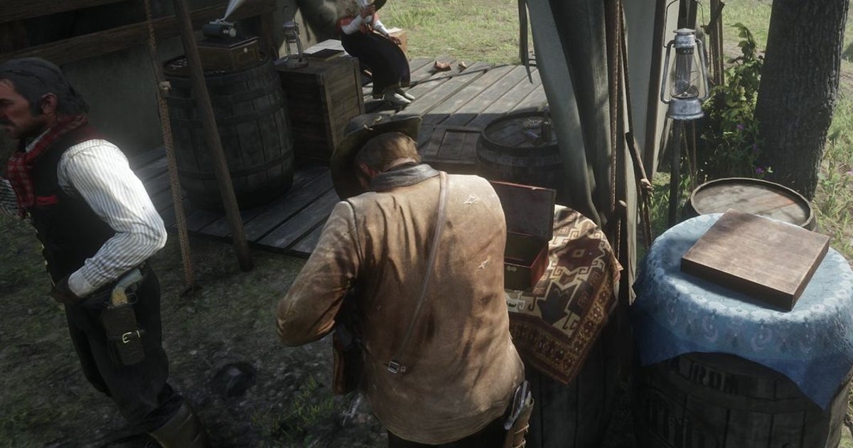 Red Dead Redemption 2 camp upgrades list, how to get Leather Working Tools