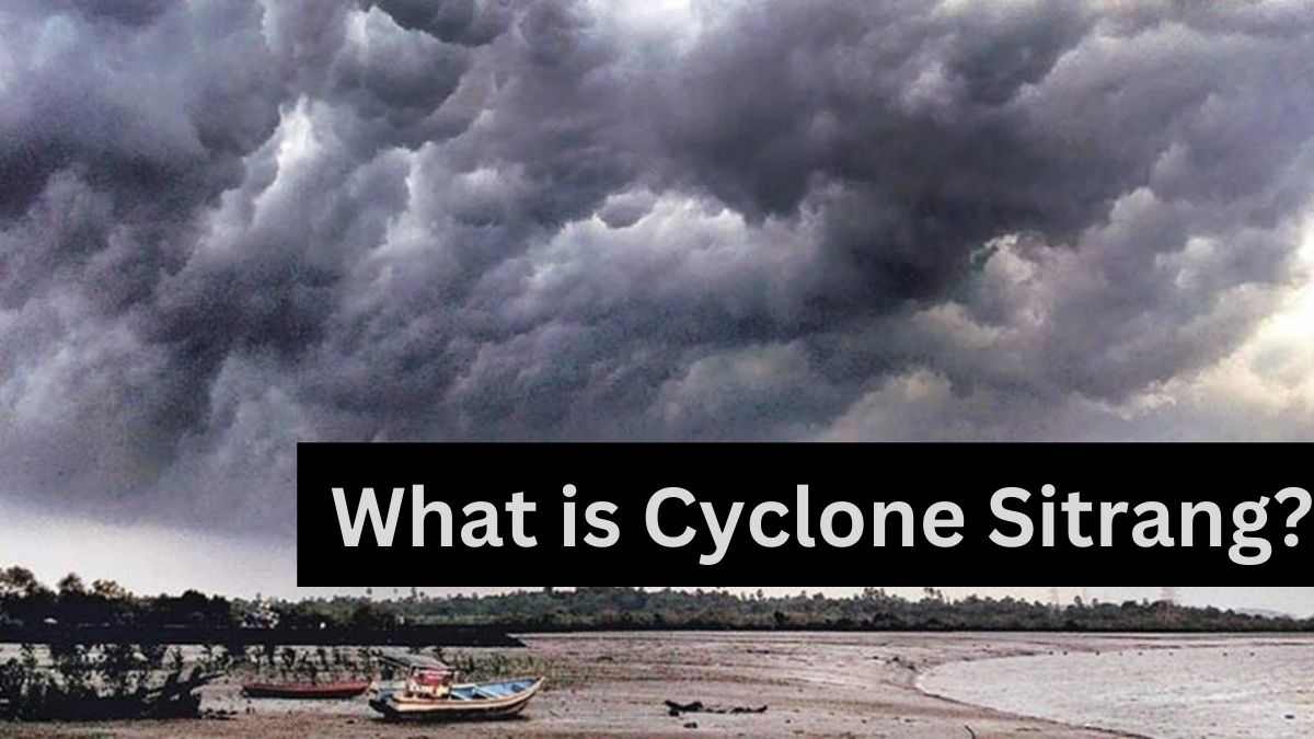 What is cyclone Sitrang resulting in Diwali Downpours?