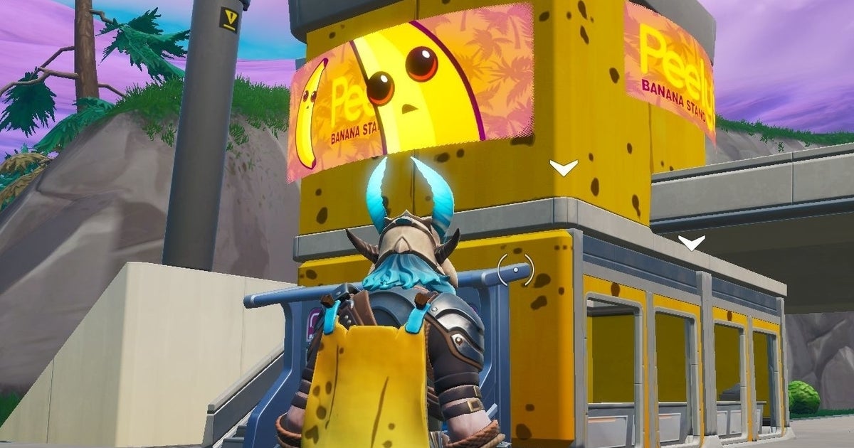 Where to find Fortbyte 43: Accessible by wearing the Nana Cape Back Bling inside a Banana Stand in Fortnite