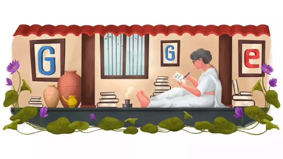Balamani Amma Google Doodle