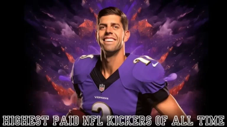 Highest Paid NFL Kickers of All Time - Top 10 Boot Bounty