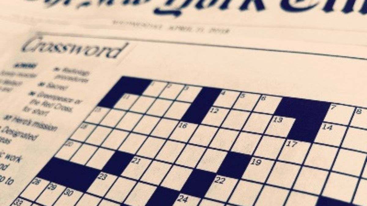 NYT Crossword puzzle answer 14th September 2022