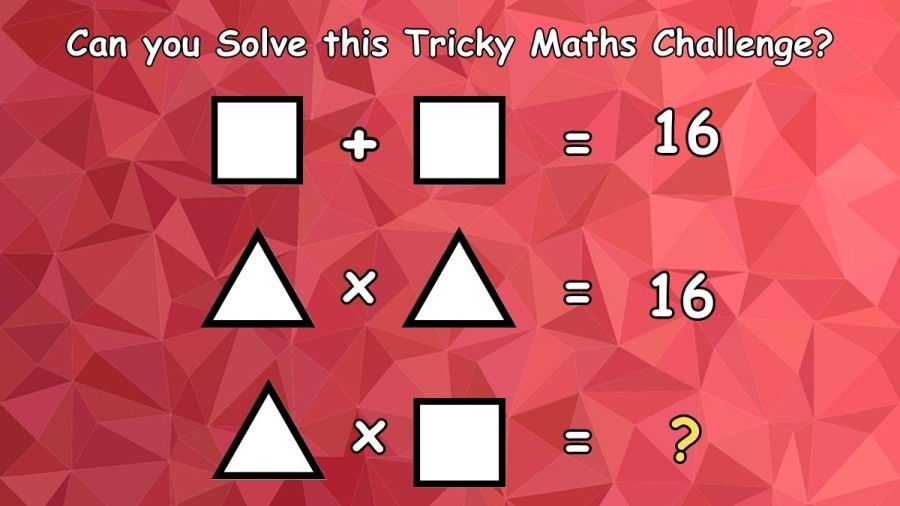 Brain Teaser: Can you Solve this Tricky Maths Challenge?