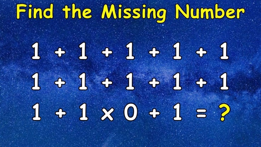 Brain Teaser Find The Missing Number I Maths Puzzle Fes Education