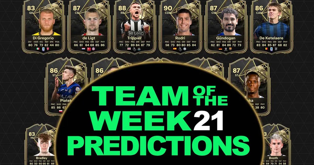 EA FC 24 TOTW 21 Predictions